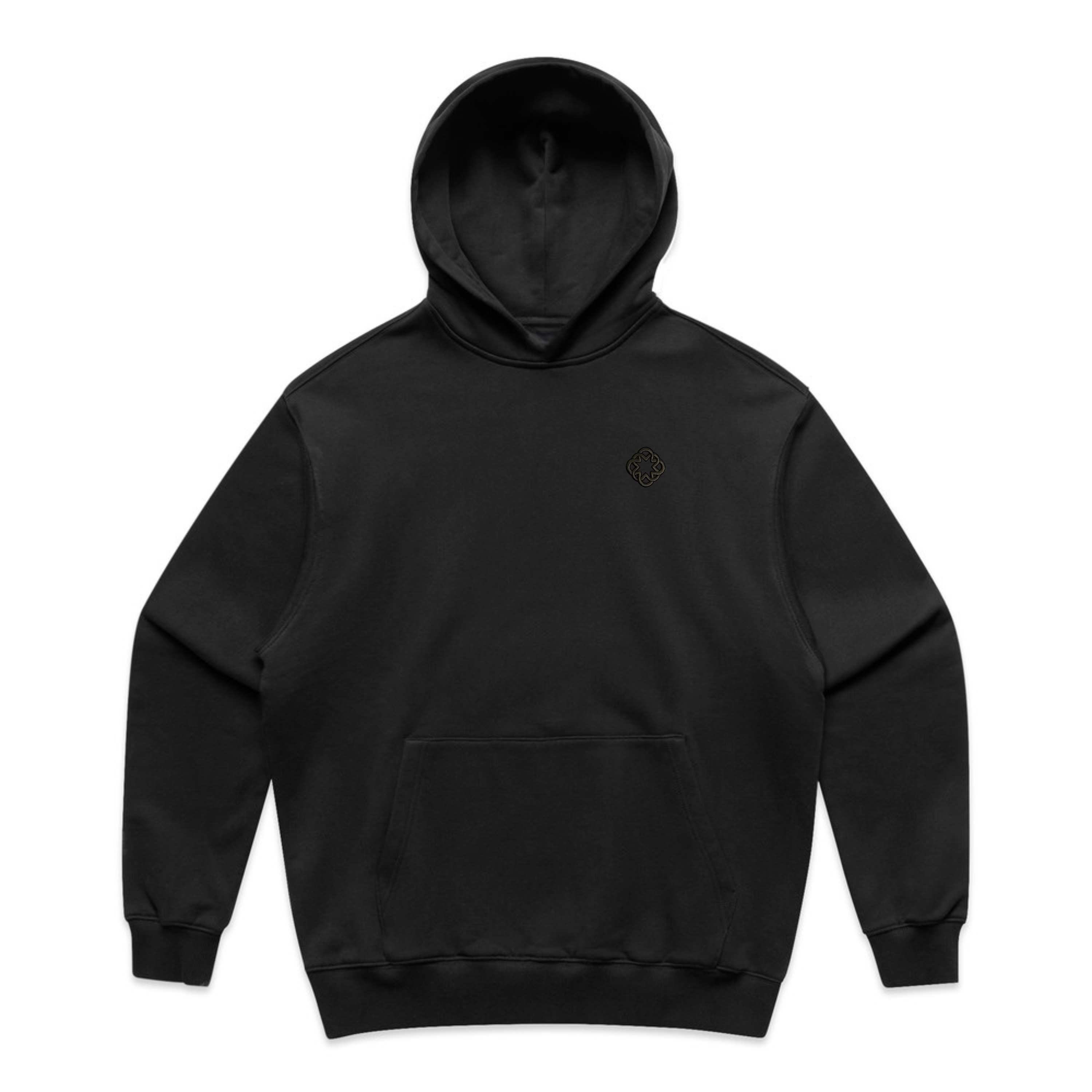 Monogram Hoodie Black Noir