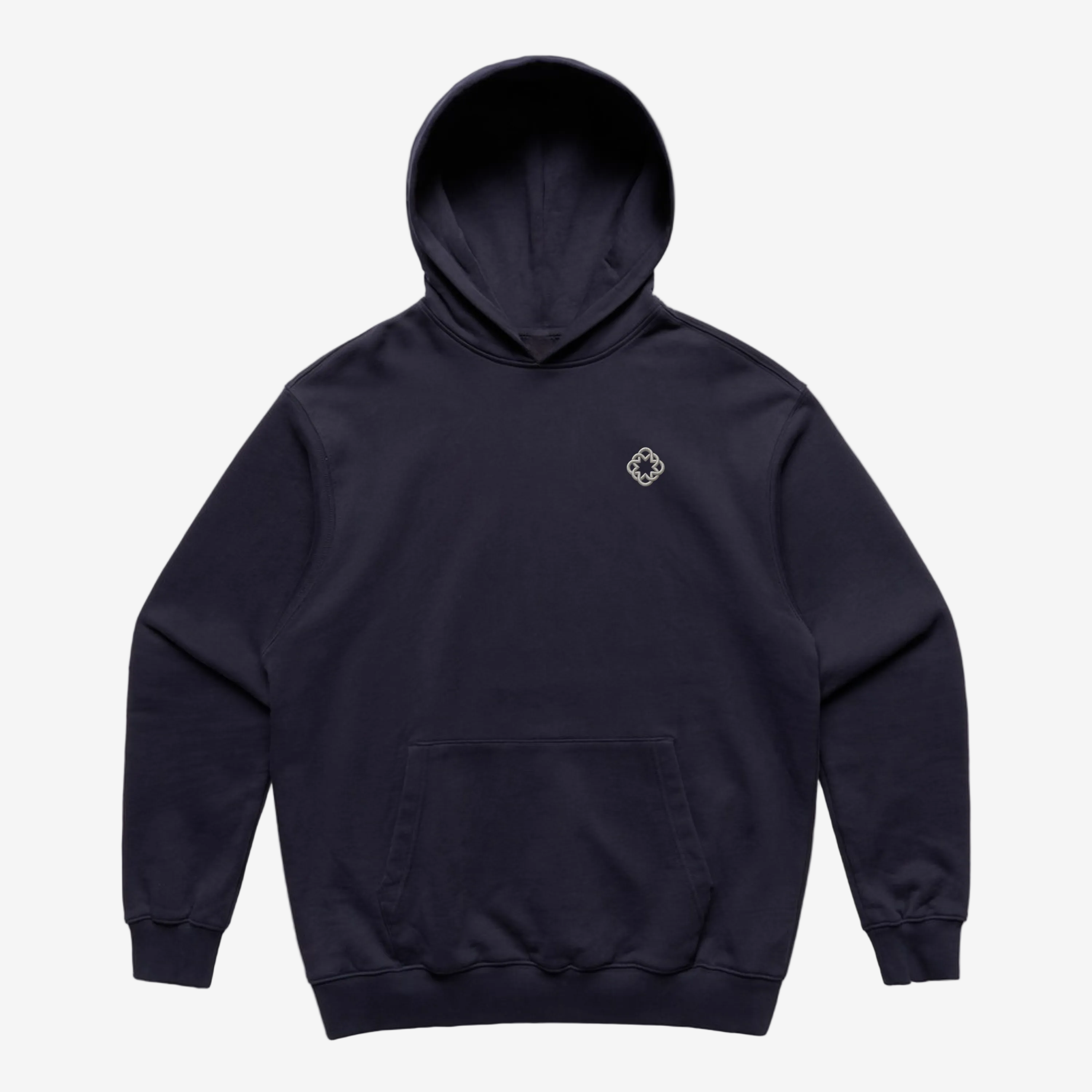 Monogram Hoodie Navy